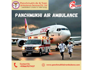 With Hi-tech Medical Tools Get Panchmukhi Air Ambulance Services in Patna