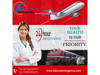 At Affordable Fare Take Falcon Train Ambulance Services in Mumbai with ICU Facility