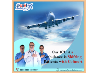 Book Angel Air Ambulance Service in Kolkata with Hi-tech Medical Equipment