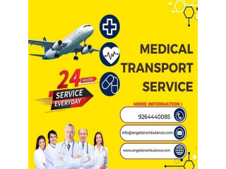 Book Angel Air Ambulance Service in Chennai with Modern Medical Kit