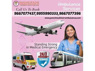 For Advanced Medical Care Take Panchmukhi Air Ambulance Services in Patna