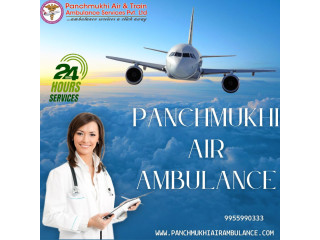 With Splendid Medical Support Choose Panchmukhi Air Ambulance Services in Kolkata