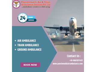 With Splendid Medical Team Utilize Panchmukhi Air Ambulance Services in Kolkata