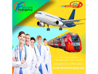 Take Specialized Medical Care from Falcon Train Ambulance Services in Raipur
