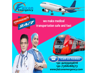 With Splendid Medical Assistance Hire Falcon Train Ambulance Services in Mumbai