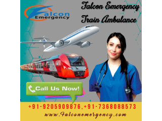 For Top-notch Medical Care Choose Falcon Train Ambulance Services in Varanasi