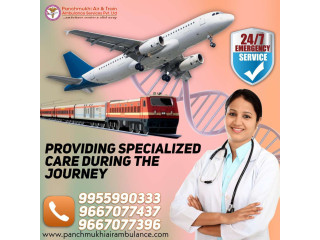 For Superb Medical Care Choose Panchmukhi Air Ambulance Services in Dibrugarh