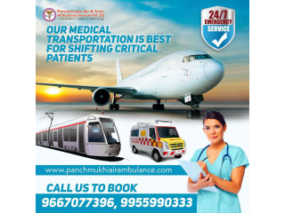 With Reliable Medical Crew Use Panchmukhi Air Ambulance Services in Patna